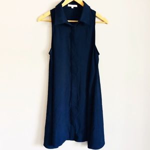 ASOS | NWOT Sleeveless Button Shirt Dress